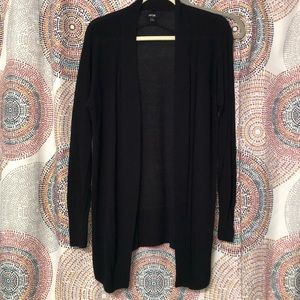 Black cardigan